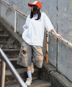 WEGO 【ユニセックス着用ITEM/SMLサイズ展開】別注BENDAVISグラフィックT（SS）