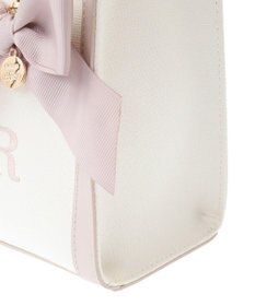 Maison de FLEUR ロゴ刺繍キャンバス2Wayトートバッグ