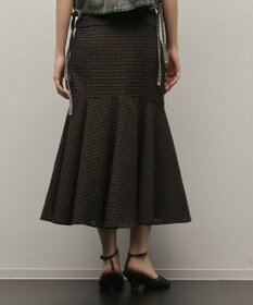 GRACE CONTINENTAL チェックマーメイドスカート