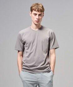 JOSEPH HOMME 【新色追加】ハイゲージベアスムース　クルーネックＴシャツ ベージュ系