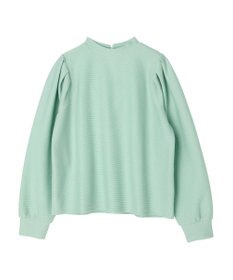 Green Parks リップル袖タックボリュームプルオーバー