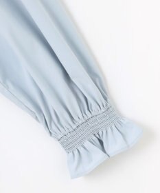 ANY フリルネックブラウス