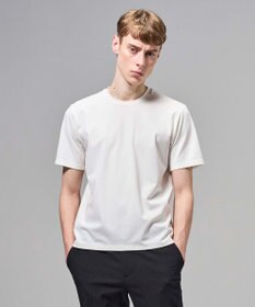 JOSEPH HOMME 【新色追加】ハイゲージベアスムース　クルーネックＴシャツ ホワイト系