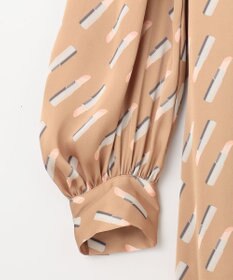 GRACE CONTINENTAL バックシャンリップドレス