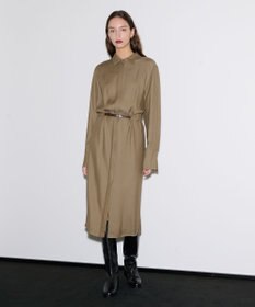 JOSEPH ビスコースツイル　シャツドレス