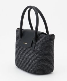 LA BAGAGERIE フラップ2WAYかごトートバッグ