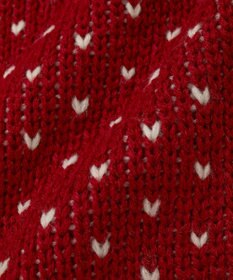 earth music&ecology ダブルzipノルディックカウチンニットカーディガン