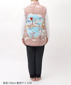 tsumori chisato SLEEP ツモリチサト ベスト ノースリーブ ルームウェア 綿100%(表生地) レディース URX180 /ワコール