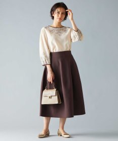 自由区 【洗える】ポリエステルホールガーメント スカート