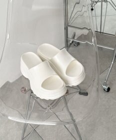 WEGO 厚底デザインラバーサンダル