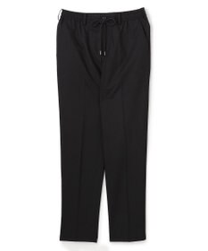 JOSEPH HOMME 新素材【ストレッチ/ウエストゴム仕様】ウール混キャリーマンストレッチ ドロスト付ストレートパンツ / HOVE