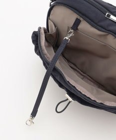 LA BAGAGERIE 【MONICA】クリンクルナイロン　ドロストショルダーバッグ