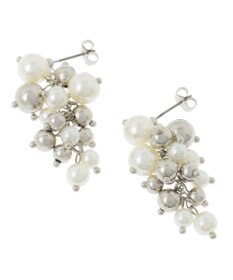 YECCA VECCA パールMIXボリュームピアス