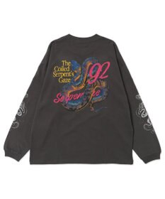 WEGO 【ユニセックス着用ITEM/MLサイズ展開】ヴィンテージライクグラフィックT（LS）