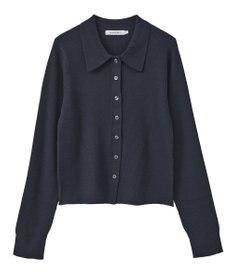 AMERICAN HOLIC バイパチ襟付き前あきリブプルオーバー