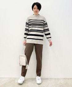 自由区 【吸湿発熱・Sサイズ有】ソフトウォーム テーパードパンツ