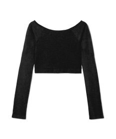 Chacott ラウンドネック・ショートトップ (サーモギア(R)糸使用）