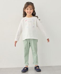 ANY KIDS 【洗濯機可能】ときめきストレッチ ネコパンツ