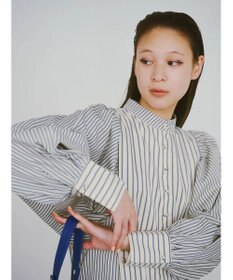 Green Parks ＫＢＦ　ストライプシャツワンピース