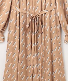 GRACE CONTINENTAL バックシャンリップドレス