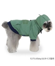 PET PARADISE J.PRESS エンボス ロゴパーカー 小型犬