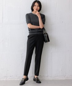 23区 S 【洗える】サステナブルウール 半袖 ニット