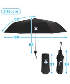 Mother garden しろたん 折りたたみ傘 晴雨兼用