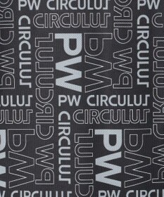 PW CIRCULUS 【MEN】PW LOGO 総柄ポロシャツ ゴルフ