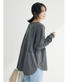 Green Parks ピグメントドッキングスリットデザインチュニック