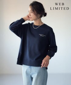 J.PRESS LADIES S 【WEB限定】ロゴ裏毛 スウェット