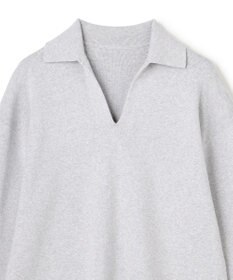 uncrave スウェットライクニット スキッパートップス