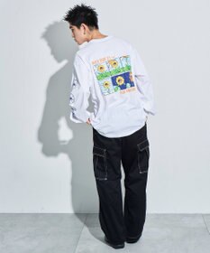 WEGO DUCKDUDE　SUNFLOWER　L／S　TEE