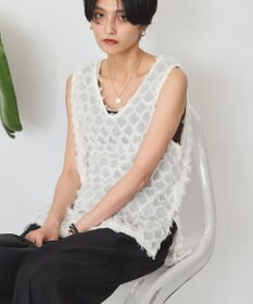 AMERICAN HOLIC Ｖネックシャギーベスト