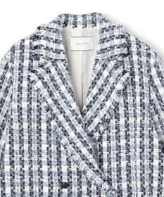 BEIGE， BERYL / ファンシーツイードダブルジャケット