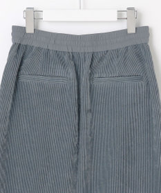 自由区 L 【17号サイズまで展開・SHIHOさん着用】ソフトコーデュロイ スカート