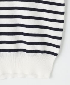 ANY SIS 【洗える】スキッパーポロ襟プルオーバー ニット