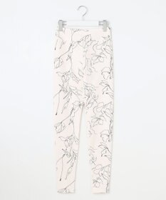 ONWARD CROSSET SELECT 【SEESET】ラインフラワーレギンス