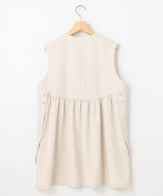 組曲 【洗える】パールポイントショートレングス ジレ