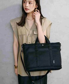 TOPKAPI 【Breath TOPKAPI】ポリメッシュ ショルダー付き A4 トートバッグ
