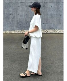 Green Parks バックスリットポンチスカート