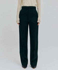 BEIGE， MILLAM / フェイクレザーパッチワイドパンツ