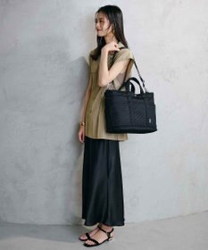 TOPKAPI 【Breath TOPKAPI】ポリメッシュ ショルダー付き A4 トートバッグ