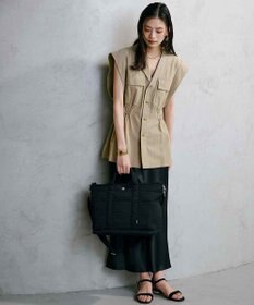 TOPKAPI 【Breath TOPKAPI】ポリメッシュ ショルダー付き A4 トートバッグ