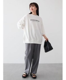 Green Parks ７分袖ロゴミニ裏毛トレＴＥＥ