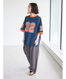 CRAFT STANDARD BOUTIQUE サイド配色パイピングパンツ