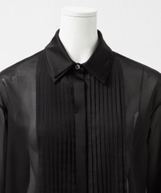 23区 L 【エステータ】コットンオーガンジー ドレスシャツ