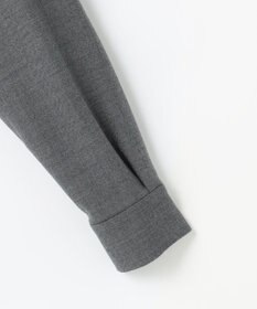 自由区 L 【SHIHOさん着用】ソフトウールブレンドペプラム ブラウス