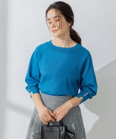 組曲 S 【パールボタン付】ブーケカラーリラクシー ニット