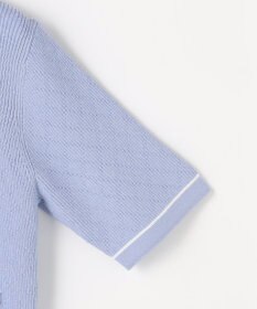 ANY SIS バイカラーニット カーディガン