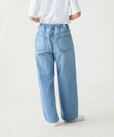 caqu Linen sagging wide pants ワイドシルエットリネンデニム